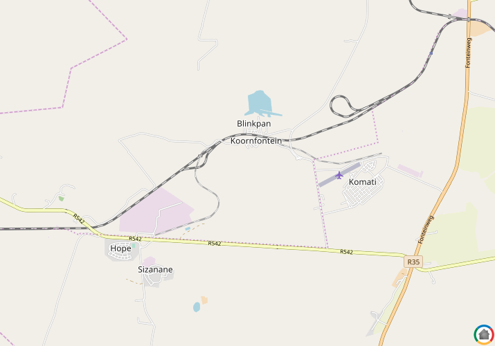 Map location of Blinkpan Village